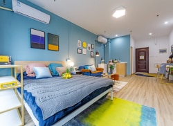 独栋·龙湖冠寓 苏州常熟大科园店 品牌公寓，理工学院旁，舒适独卫 配套家电齐全 可拎包入住 1室1厅_天玺租房