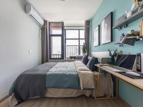 独栋·龙湖冠寓 苏州通园路店 3&7号线超大公区配套齐全 1室1厅