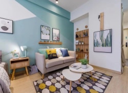 独栋·龙湖冠寓 苏州钟园路店 独立卫浴押一付一立马享！品牌公寓直租！超大阳光一居室！ 1室1厅_青年公社小区租房