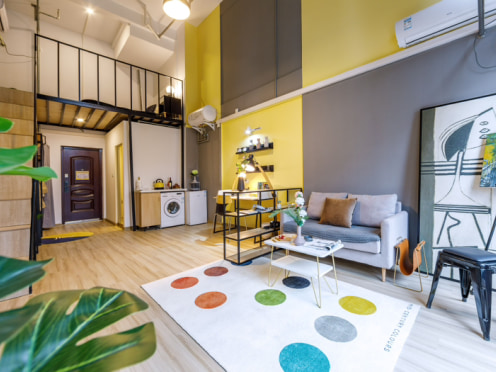 独栋·龙湖冠寓 苏州常熟大科园店 常熟理工学院附近冠寓整租温馨Loft复式 1室1厅