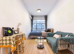 独栋·龙湖冠寓 苏州木渎店 近地铁800米整租单身公寓 开间_花苑路租房