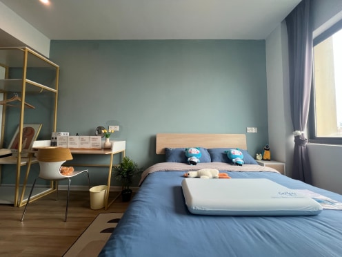 独栋·龙湖冠寓 苏州伟业高新路店 精装公寓·首月立减300元·房租月付·近吴江天虹 1室1厅