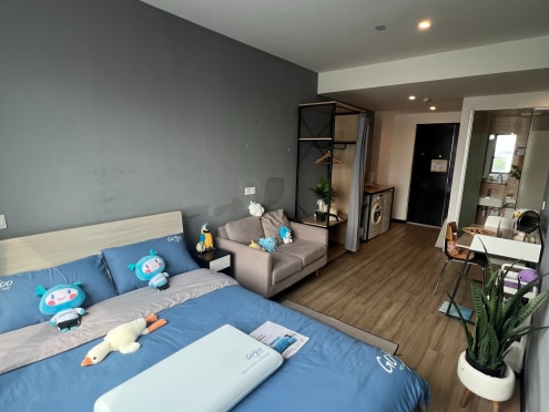 独栋·龙湖冠寓 苏州伟业高新路店 朝南大开间·无中介费·管家报修无忧 1室1厅