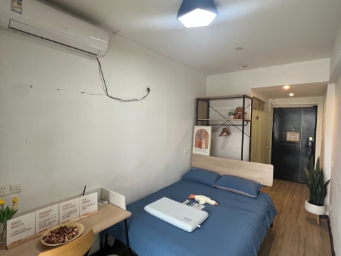 独栋·龙湖冠寓 苏州伟业高新路店 大阳台·无中介·直租单间·白领公寓 1室1厅