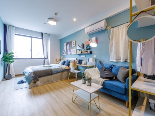 独栋·龙湖冠寓 苏州伟业高新路店 特惠大阳台·无中介费·独立卫浴·押一付一·立马享 1室1厅