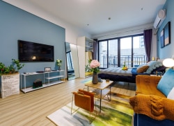 独栋·龙湖冠寓 苏州常熟大科园店 春节特惠 昆承湖旁，可短租、可月季付、可办居住证、永旺，天禧小区，高品质公寓，当天拎包入住 1室1厅_天玺租房