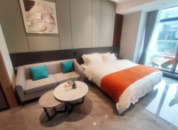 独栋·诗莱德酒店公寓 诗莱德行政公寓店 豪华雅致独立大庭院 1室1厅_嘉宏松湖里的鱼租房