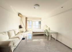 独栋·彩妆公寓·民宅租赁 沈辽路万达广场公寓B座 50平可月付可长短租免中介费滑翔盛京医院万达地铁电梯空调 1室1厅_万达广场公寓租房