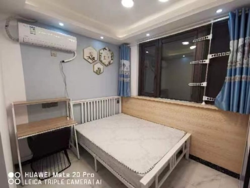 独栋·小清新公寓 铂悦犀湖店 朝南、精装修、独厨独卫、支持优租政策 开间