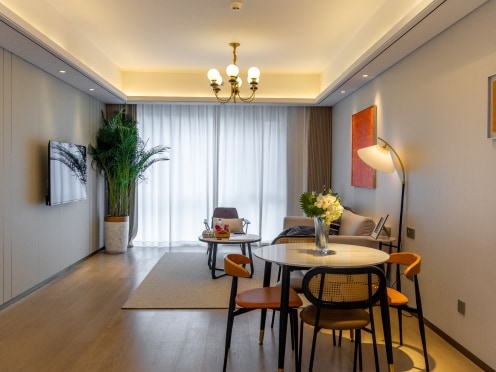 独栋·华贸姑苏里服务公寓 山塘街店 遣心·两居套房 2室2厅