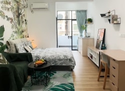 独栋·云境公寓 赤岗店 磨碟沙商圈 城市中的绿洲 酒店式公寓 大单间 带阳台 开间_新安后街1号租房