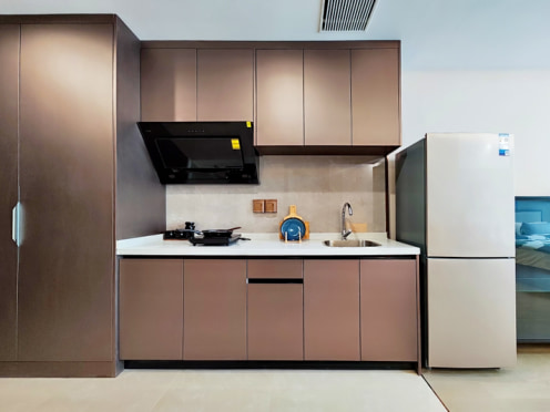 独栋·苏州-CCB建融家园 具美大厦店 精装大一居，无中介费，押一付一，拎包入住 开间