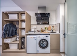 独栋·华润置地·有巢公寓 有巢国际公寓社区仇毕店 央企品牌公寓/双地铁（仇毕站潘火站）整租带阳台独立一居室-精致一居室 开间_映樾府租房