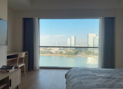 独栋·喜月阁公寓 独墅湖店 一线湖景公寓 窗外岁月 窗里人生 开间_喜月阁酒店公寓租房