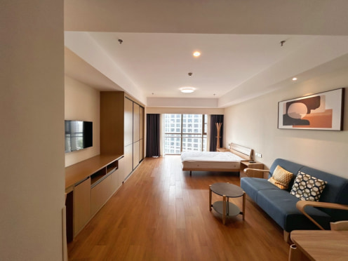 独栋·喜月阁公寓 独墅湖店 整租公寓无需中介费 独墅湖月亮湾喜月阁公寓 开间