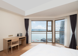 独栋·喜月阁公寓 独墅湖店 两房两卫奢居，推窗尽揽一线湖景 2室1厅_喜月阁酒店公寓租房