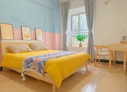 独栋·莞寓 柏洲边店 莞寓.柏洲边店 可领补贴500元 东城上下桥区  近榴花公园地铁站 拎包入住 可短租 健身房 1室1厅_莞寓柏洲边租房