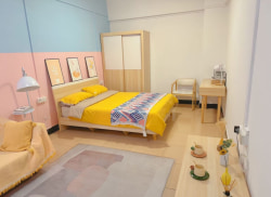 独栋·莞寓 柏洲边店 莞寓.柏洲边店 可领补贴500 东城上下桥区  补贴后350元起 押一付一 可短租健身房 开间_莞寓柏洲边租房