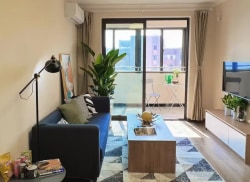 独栋·渥姆青年人才社区·建邺店 奥体店 冬日暖心价温馨原木风三居室 全南卧室无中介费 3室3厅_定康街41号租房