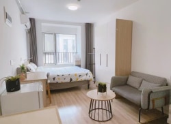 独栋·龙湖冠寓 济南舜风路店 4月超长租限时秒杀特惠！近齐鲁软件园！高新万达！拎包入住！大学生可月付！先到先得！ 开间_万科麓公馆租房