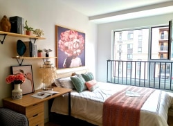 独栋·龙湖冠寓 济南舜风路店 4月特价福利！限时95折/无中介/无物业/无管理费/民电/免费送网/ 可月付/近高新万达！ 1室1厅_万科麓公馆租房