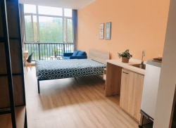 独栋·龙湖冠寓 青岛正阳路国学公园店 【城阳长租特惠】大房型仅1间 近万达家佳源 夜市 开间_千田庭苑租房