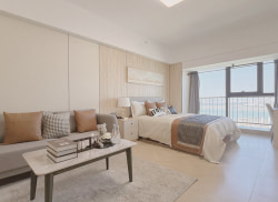 独栋·世纪财富公馆 世纪财富中心B座店 （东海工作特惠）东海政府边 /智能健身房+娱乐公区 年轻白领首选 豪装 1室1厅_世纪财富中心租房