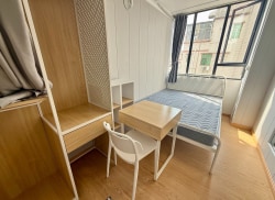 独栋·安居乐寓 新安翻身店（32区） 超明亮单间 大悦城附近 毕业生优惠  一级能效 免费维修 14 1室1厅_32区租房