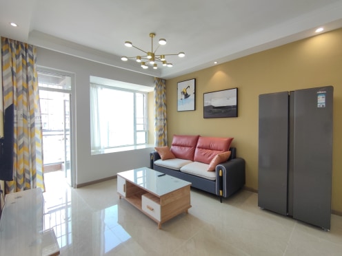 独栋·合驻房产 东城映象二期A区 急租 理工大学地铁站 套二客厅带空调 密码锁 东郊记忆 2室1厅