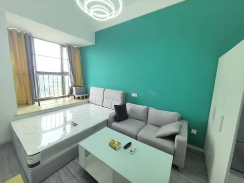 独栋·优方公寓 青春汇店 朝南一室 民用水电 拎包入住 1室1厅