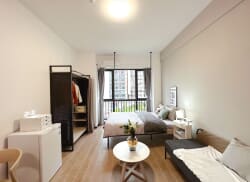 独栋·华润置地·有巢公寓 设计之都店 2号线直达 押一付一 可短租  阳光大单间 开间_广州设计之都租房