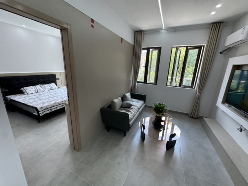 独栋·苏州顶好公寓 郭巷店 中海独墅岛精装一室一厅 干湿分离 有阳台 1室1厅