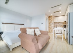 独栋·锦冠天成 锦冠天成店 东港【锦冠天成】只年租 地铁口 无中介 送宽带 包取暖 1室1厅_锦冠天成租房