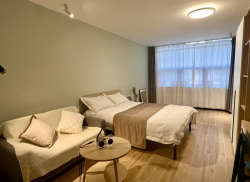 独栋·融寓 东山店 【免管理费】豪华单间！电梯房精装修 纯实拍图 拎包入住 开间_达道路租房