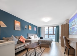 独栋·在路上酒店公寓（青年公寓） 翔安店 免中介费/平层带开放式厨房/免费健身房 开间_翔安东路2881号租房