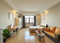 独栋·安居乐筑 亿润店 【年前最后优惠，短租最低1200元/月】枣园地铁口整租1室精装可月付 1室1厅_亿润锦悦汇租房