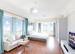 独栋·软景E居 软景E居店 51平海景房高楼层 1室1厅_软景E居租房