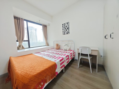 合租·金沙湖畔 6居室 西南卧