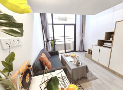 独栋·厦门思寓 华荣公寓 【直租特惠 免中介】地铁三号线 保税区 近SM中庭方正复式 1室1厅_华荣路租房