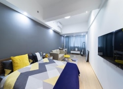 独栋·建信佳遇 吉祥大厦店 单室套市中心三阳广场胜利门近地铁口，可做饭可短租月付 包宽带物业 1室1厅_大地吉祥大厦租房