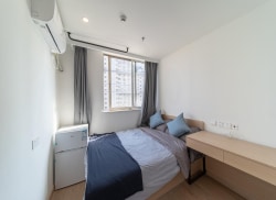 独栋·建信佳遇 吉祥大厦店 限时钜惠！胜利门地铁口，整租独立卫浴拎包住 1室1厅_大地吉祥大厦租房