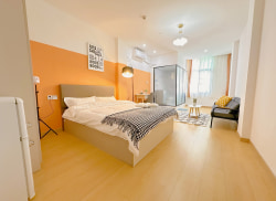 独栋·楚舍公寓 梧桐公寓 6号线旁 整租独卫 包物业包网络  0中介费 年租送一个月 可开票 1室1厅_发展大道租房