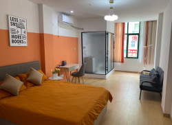 独栋·楚舍公寓 梧桐公寓 *唐家墩地铁旁  国企公寓  拎包入住 可开票 24小时安保 开间_发展大道租房