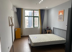 独栋·楚舍公寓 梧桐公寓 长租9折免服务费 唐家墩地铁独栋公寓 0中介费 独卫 可开票 开间_发展大道租房