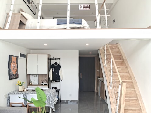 独栋·高新宜居 万达广场店 【高新区】正弘汇 高新万达  LOFT 广告产业园 无中介  押一付一  可短租 精装修 学生优惠 1室1厅