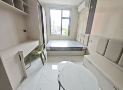 独栋·华屹安居 物资学院地铁站店 地铁口温馨一居室 1室1厅_物资学院家属院租房