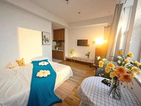 独栋·窝边公寓 和信香榭澜郡店 医学院站，无中介可月付，智能门锁，拎包入住，香榭澜郡 1室1厅