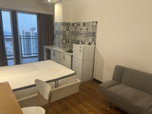 独栋·窝边公寓 新尚天地 整租公寓，无中介，可月付，中医大对面 1室1厅