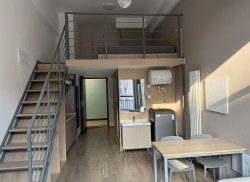 独栋·租建投安居公寓 万科蓝湾店 押一付一年租每月立减104限前9月  视野开阔 南向LOFT 可开发票 独立卫浴--81 1室1厅_万科蓝湾传奇租房