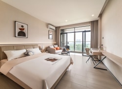 独栋·铂顿元世纪 翠亨新区店 年底特惠 免押金 短租15天  配置齐全 拎包入住 开间_铂顿元世纪租房